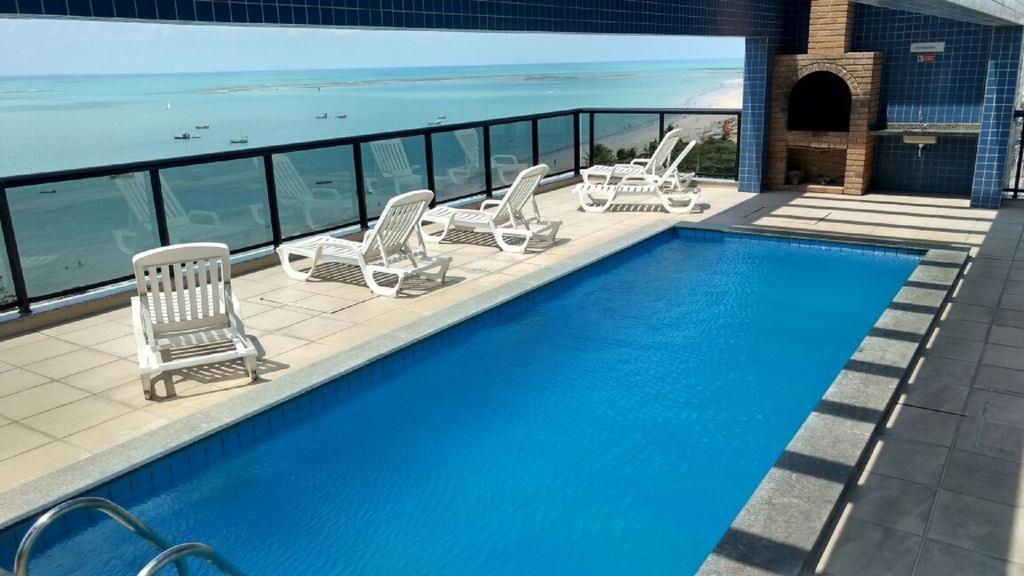 דירות Apartamento Luxo 2/4 Beira-Mar Pajucara - Maceio מראה חיצוני תמונה